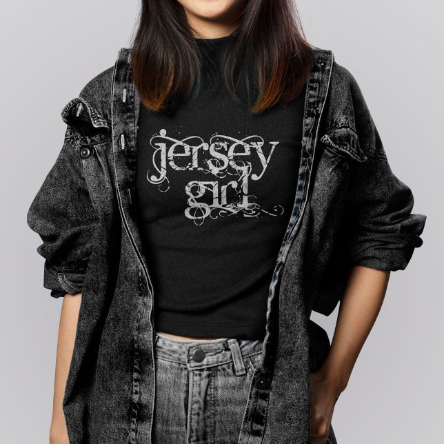 Camiseta Jersey Girl (Criador carregado)