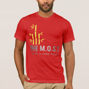 Camiseta Jersey Manga Curta (vermelho vibrante)