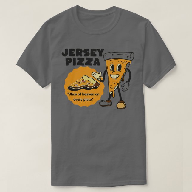 Camiseta Jersey Pizza (Frente do Design)