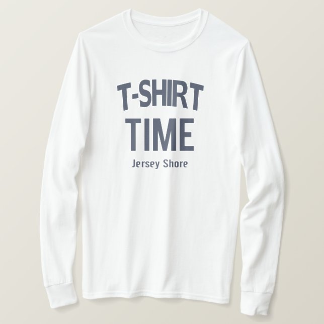 Camiseta Jersey Shore (Frente do Design)