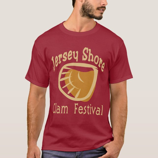 Camiseta Jersey Shore Clam Festival 2 (Frente)