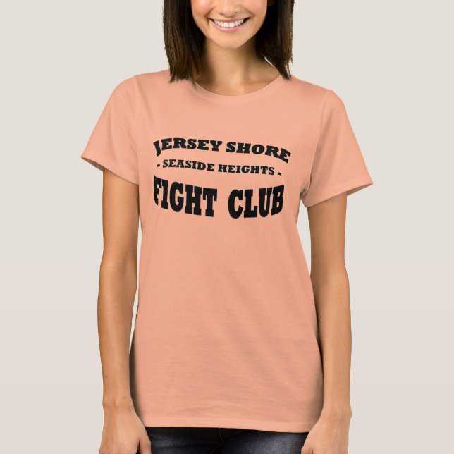 Camiseta Jersey Shore Fight Club (Frente)