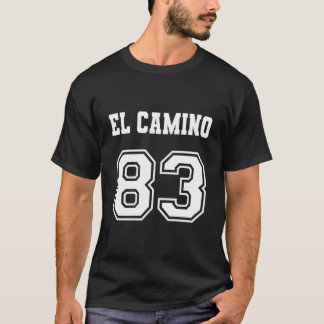 Camiseta Jersey Style El Camino 83 1983 Old School Muscle C