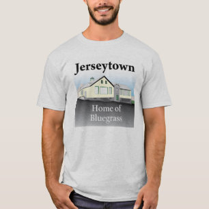 Camiseta Jerseytown - Home do t-shirt do Bluegrass