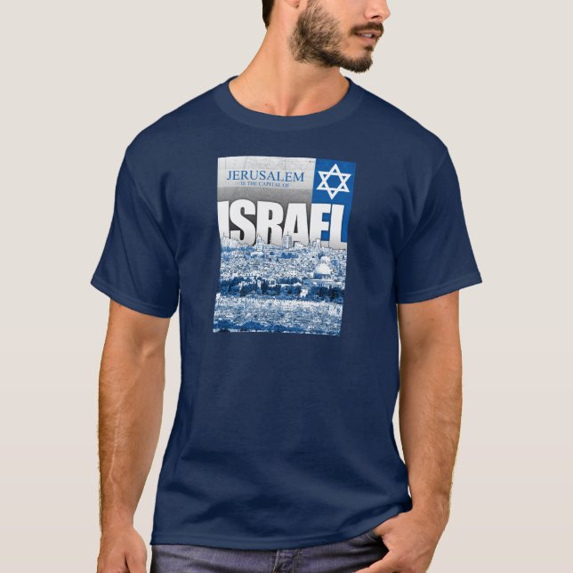 Camiseta Jerusalém, Israel (Frente)