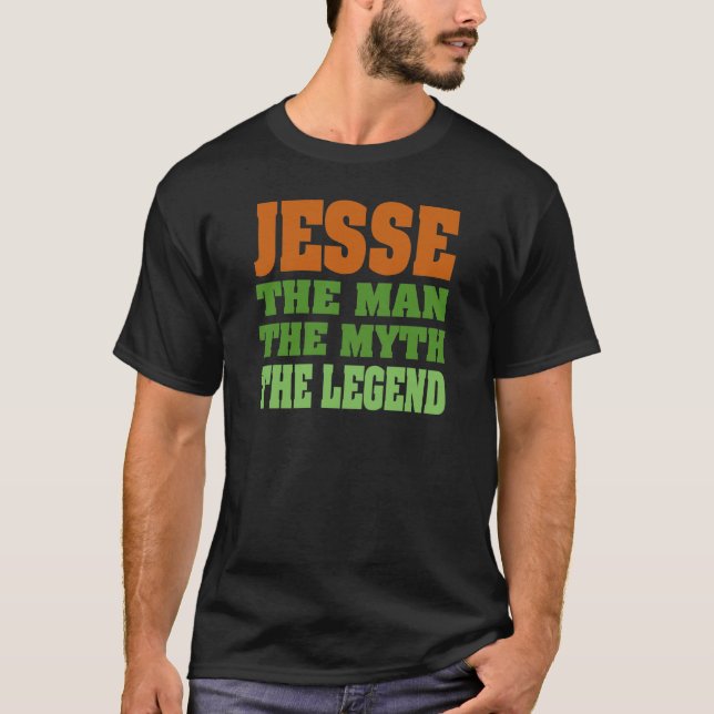 Camiseta Jesse - homem, o mito, a legenda! (Frente)