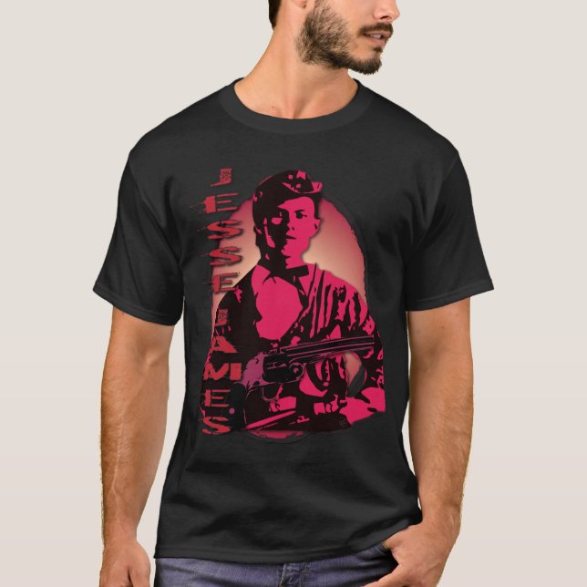 Camiseta Jesse James Artes Design (Frente)
