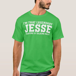 Camiseta Jesse Nome Pessoal Divertido Jesse vintage