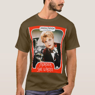 Camiseta Jessica Fletcher Trading d Assassinato Ela Escreve
