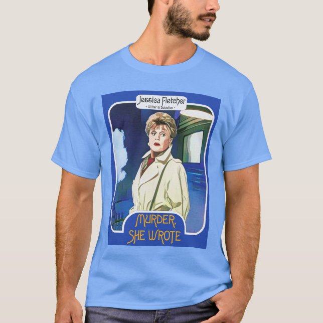 Camiseta Jessica Fletcherrading Card Murder She Wrote Fan A (Frente)