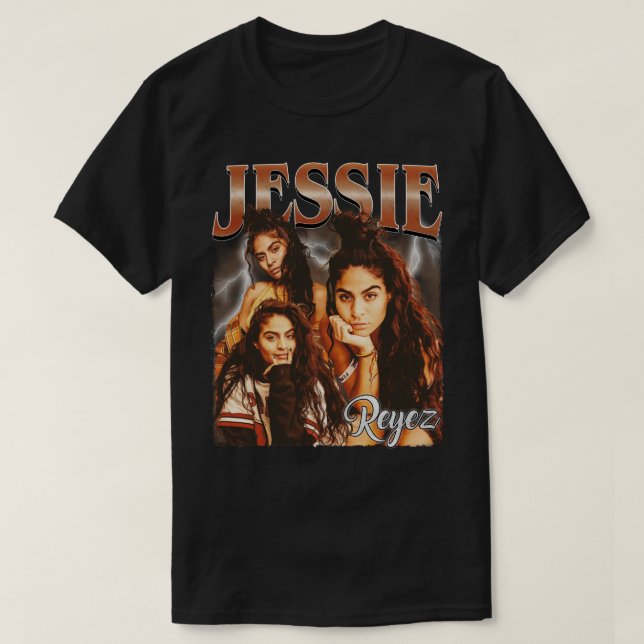 Camiseta Jessie Reyez Estilo Retroativo 1 (Frente do Design)