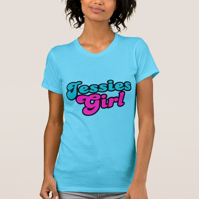 Camiseta Jessies Girl Flirt 80s (Frente)