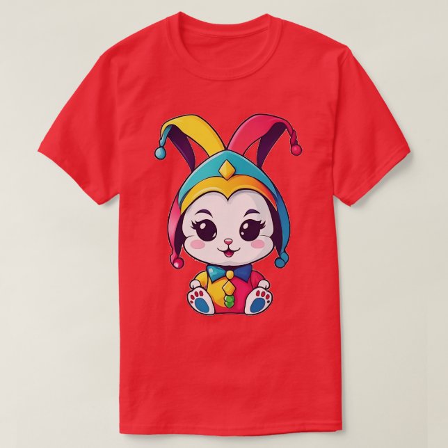 Camiseta Jester Bunny (Frente do Design)