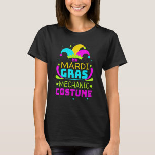 Camiseta Jester de Mascarada de Máscara Mecânica do Técnico