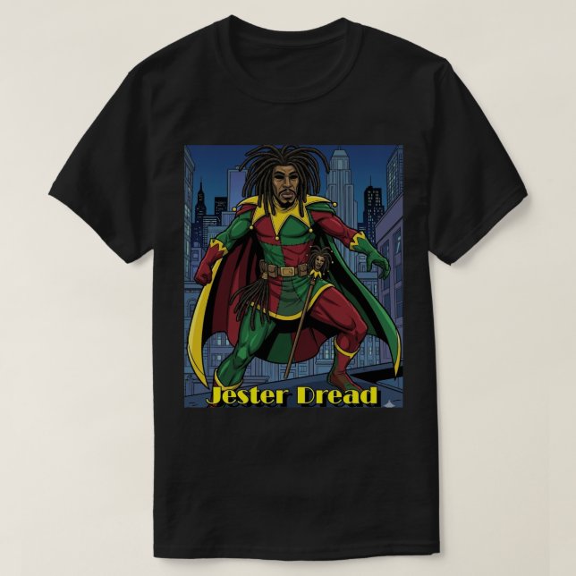 Camiseta Jester Dread (Frente do Design)