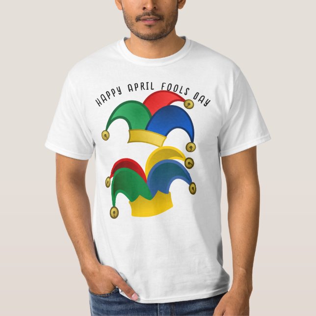 Camiseta Jesters Hat April Fool's Day (Frente)