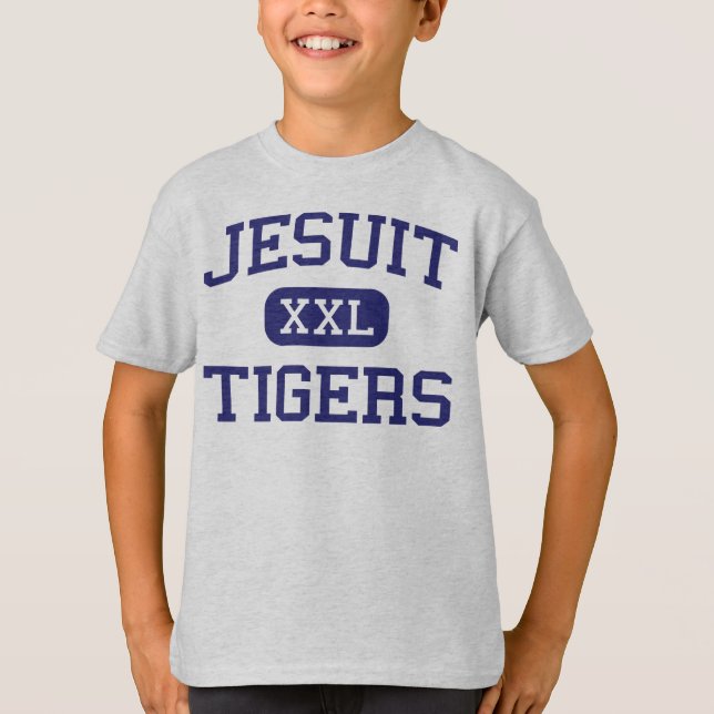 Camiseta Jesuíta - tigres - segundo grau - Tampa Florida (Frente)
