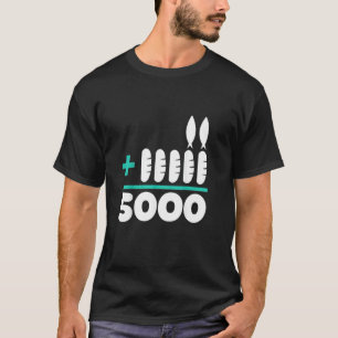 Camiseta Jesus 2 Peixes 5 Pães 5000 Escolhidos Contra O Cu
