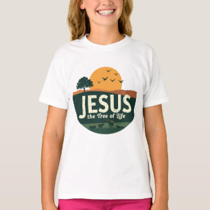 Camiseta Jesus: A Árvore da Vida