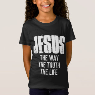 Camiseta JESUS A FORMA COMO A VERDADE DA T-Shirt