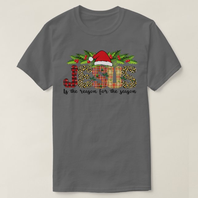 Camiseta Jesus, A Razão Da Época (9) (Frente do Design)