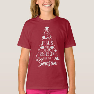 Camiseta Jesus A Razão Da Época - Fé De Natal