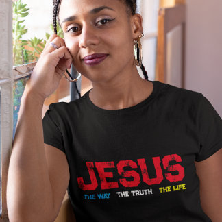 Camiseta Jesus, a verdade a vida cresce