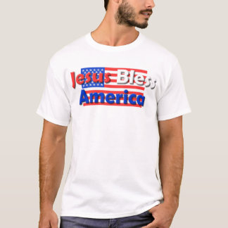 Camiseta Jesus abençoa América