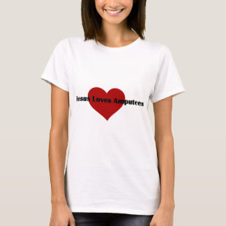 Camiseta Jesus ama amputados