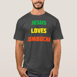 Camiseta Jesus ama kombucha