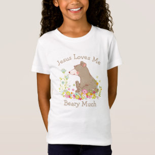Camiseta Jesus ama-me Beary muito