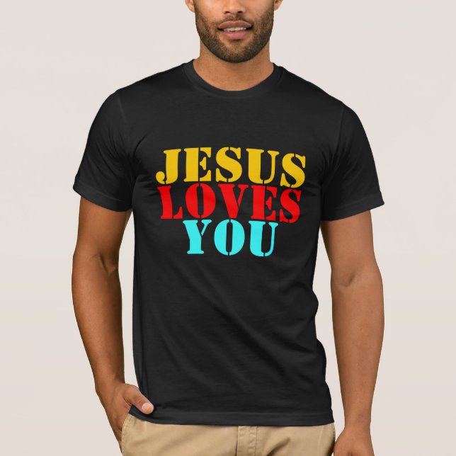 CAMISETA JESUS AMA-O (Frente)