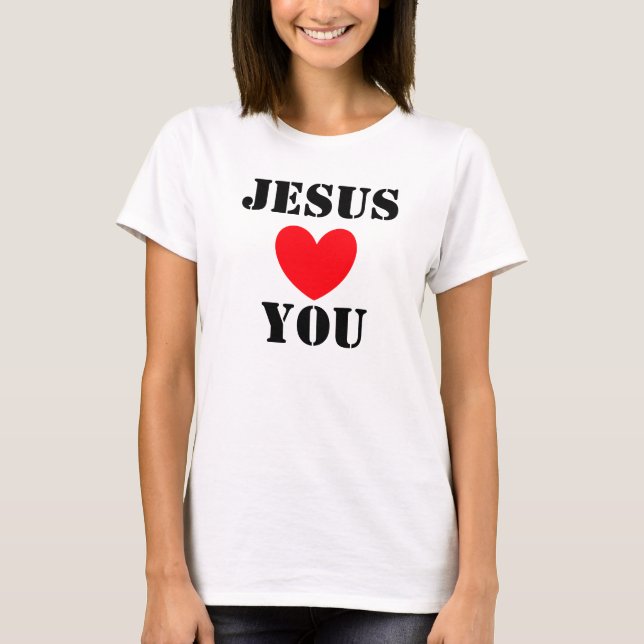 CAMISETA JESUS AMA-O (Frente)