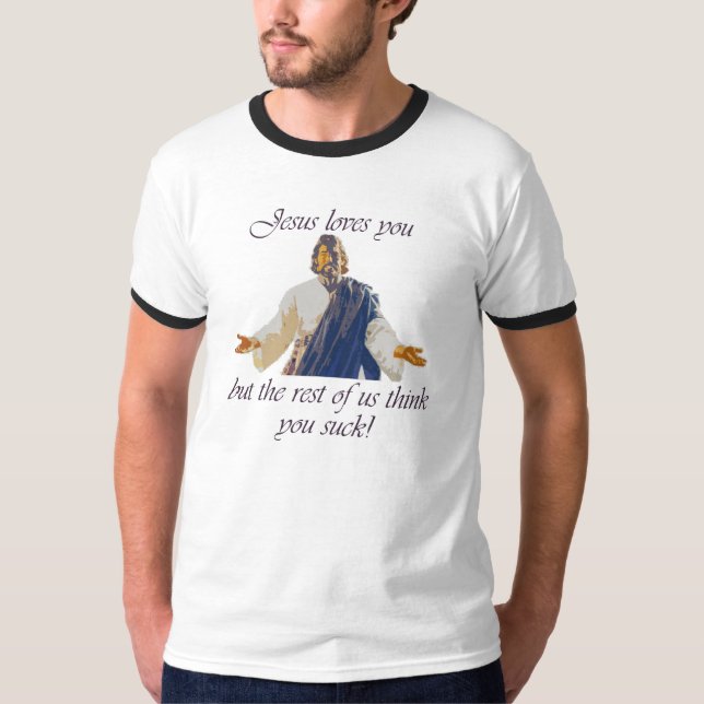 Camiseta Jesus ama-o (Frente)