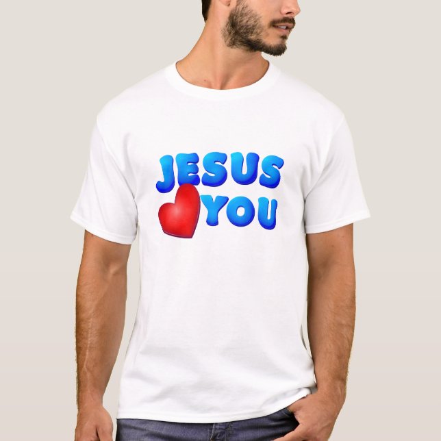 Camiseta Jesus ama-o (Frente)