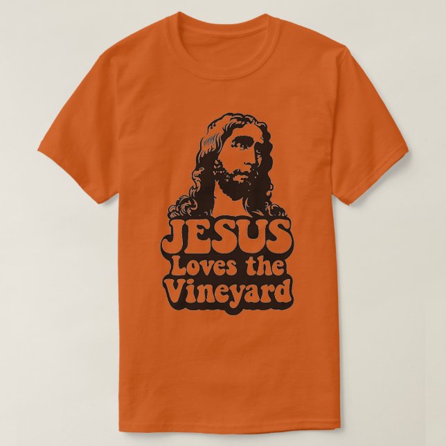 Camiseta JESUS ama o Vineyard (Frente do Design)