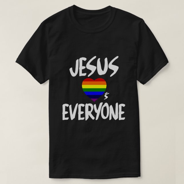 CAMISETA JESUS AMA TODOS (Frente do Design)
