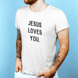 Camiseta Jesus Ama Você