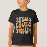 Jesus Ama Você Cristã Garota Adolescente Deus Irmã