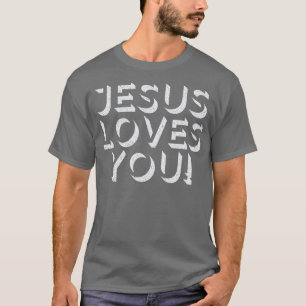 Camiseta Jesus ama você, Design da tipografia retrô