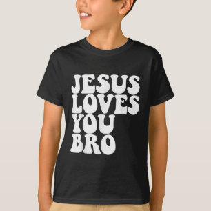 Camiseta Jesus ama você Irmão Igreja Cristã Jesus ama Y