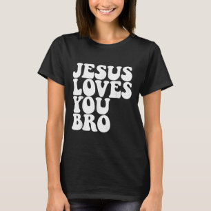 Camiseta Jesus ama você Irmão Igreja Cristã Jesus ama Y