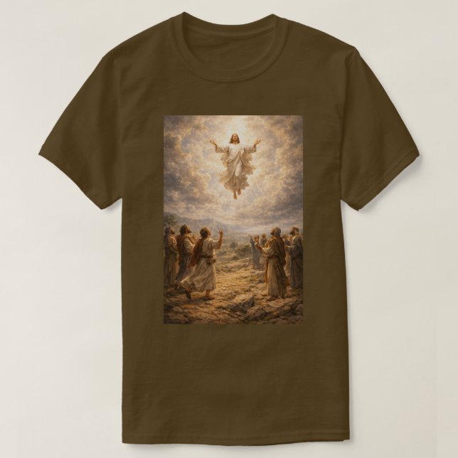 Camiseta Jesus ascension T-Shirt (Frente do Design)