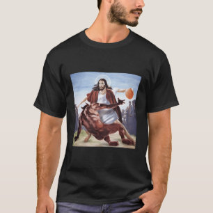 Camiseta Jesus Atravessando O Malvado Cristão