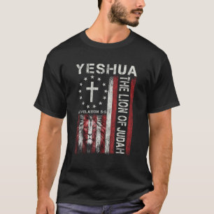Camiseta Jesus Bíblia Cristã Fé Religiosa Yeshua Leão