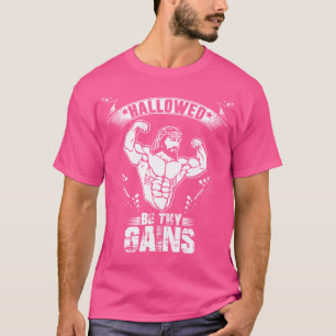 Camiseta Jesus Bodybuilding - Camiseta engraçada d