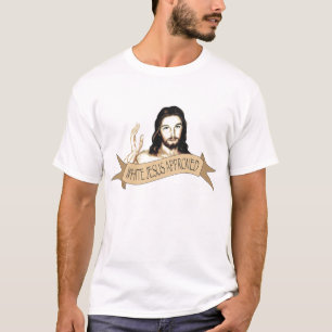 Camiseta Jesus branco aprova