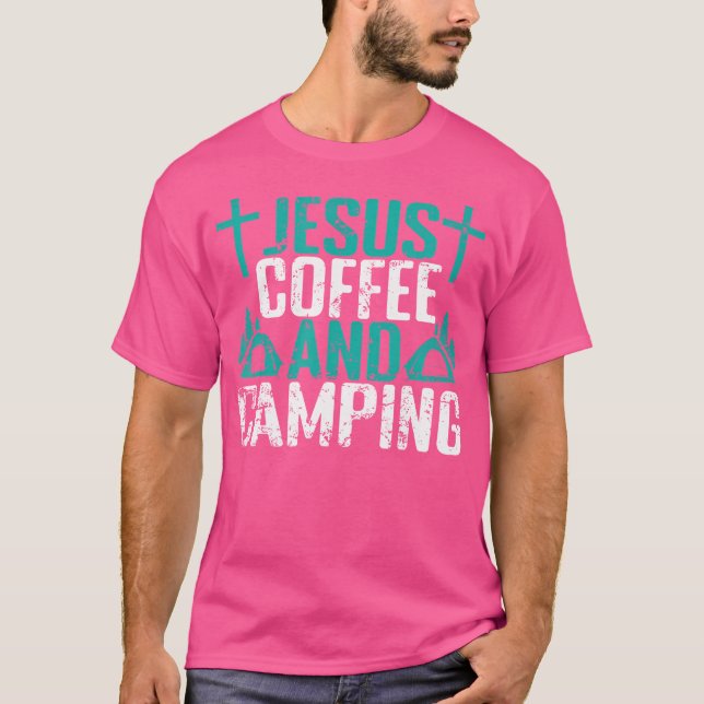Camiseta Jesus Café E Liberdade De Campanha (Frente)