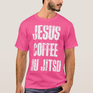 Camiseta Jesus Café Jiu Jitsu - Jiu-Jitsu - Brasileiro Jiu-