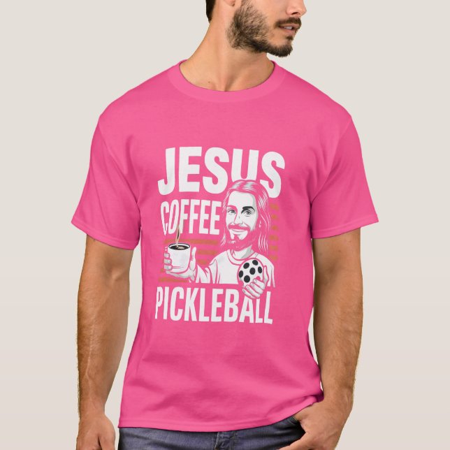 Camiseta Jesus Café Pickleball (Frente)